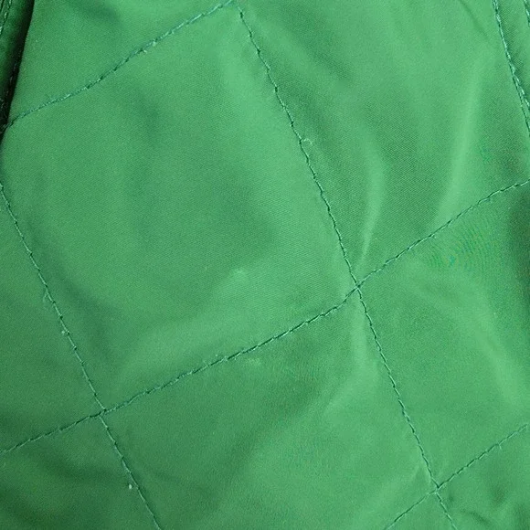 Zara Basic Full Zip Jackets Womens M Green Long Sleeve Pockets Stand Up Collar - Picture 12 of 13